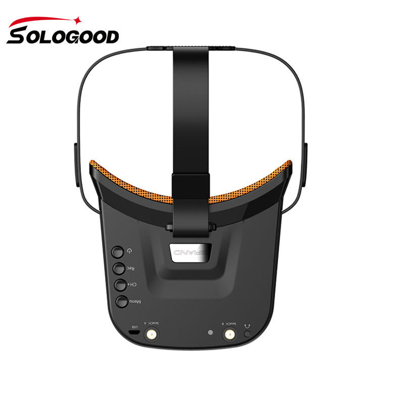 SoloGood LST-009 5.8G 40CH Dual Antennas FPV Goggles Monitor Video Glasses Headset 3 inch 480 X 320 Display for FPV Racing Drone