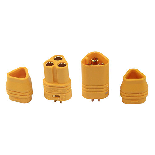 3 pair AMASS MT60 3.5mm 3 pole Bullet Connector Plug Set For RC ESC to Motor for RC Multicopter Quadcopter Airplane