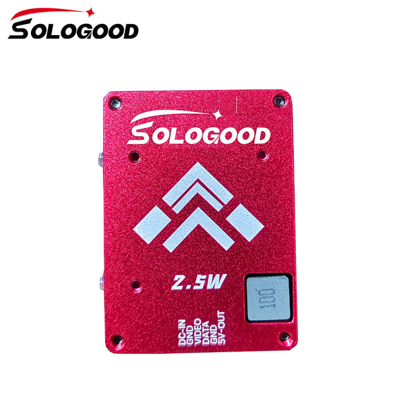 SoloGood 2.5W VTX with CNC Housing and Cooling Fan
