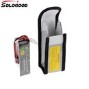 SoloGood LiPo Li-Po Battery Fireproof Safety Guard Safe Bag 125*64*50MM 185*75*60MM Helicopters Levert Dropship For RC Drone