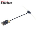 SoloGood ELRS 915mhz 2.4G Receiver ExpressLRS With T type Antenn Best Performance in Speeds Latency Range for RC Racing Drone