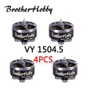 4PCS Brotherhobby VY 1504.5 2650KV / 2950KV / 3950KV Brushless Motor For FPV Multicopter for RC Drone
