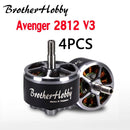 Brotherhobby Avenger 2812 V3 900KV / 1115KV Brushless Motor 5-8S Titanium Alloy hollow shaft 7-9inch Propeller for RC FPV Drone