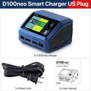 SkyRC D100neo Smart Charger SK-100199 AC100W DC200W Smart Lipo Charger Replacement For D100 V2 Upgrade