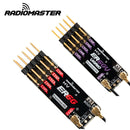 RadioMaster ER6G ER6GV 2.4G 6CH Slim ExpressLRS CRSF PWM Dual Antenna RC Receiver With Telemetry Power For Glider