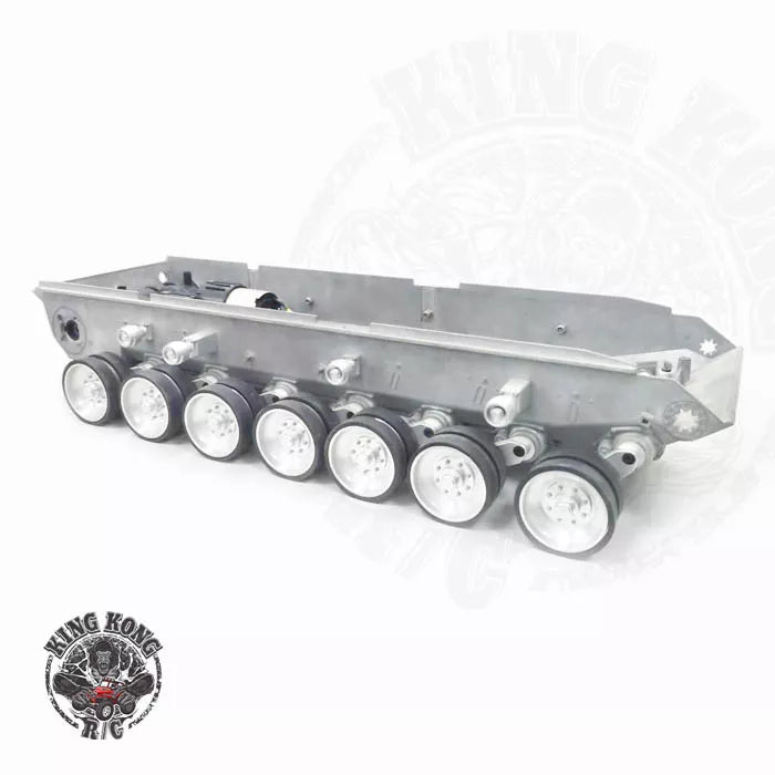 Kingkong RC Leopard 2 A6 Tank Metal Chassis Auto Parts Toy Model Accessories Upgrade Parts D-K003B