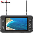 SoloGood 800*480 5.8G FPV Monitor with DVR 40CH 4.3 Inch LCD Display 16:9 NTSC/PAL Auto Search Video Recording