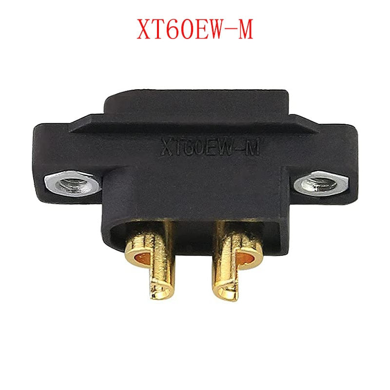 Amass 5/10 PCS XT60EW-M Mountable XT60E Male Plug Connector for RC Drone Aircraft FPV Racing Drone