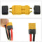 Amass 10 Pair XT60 XT60HBullet Connectors Male Female Power Plugs Power RC LV Lipo Battery Motor 3D printer