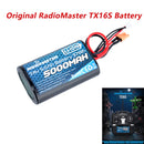 RadioMaster TX16S Original Transmitter 2S 5000mAh Lipo Battery Frsky Multi Protocol Open Source Remote Control FPV Racing Drone