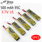Tattu R-Line 1.0 LiPo Rechargeable Battery 500mAh 95C 1S 3.7V with PH2.0 Plug for RC FPV Racing Drone Quadcopte