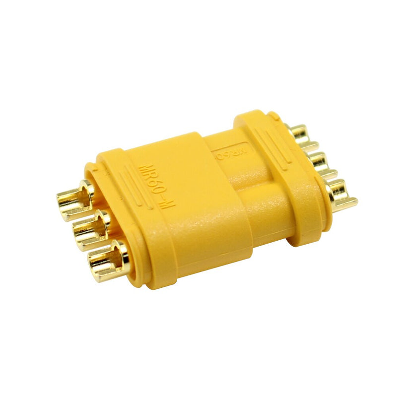 10 Pair Amass MR60 Plug w/Protector Cover 3.5mm 3 Core Connector T Plug Interface Connector Sheathed for RC Model