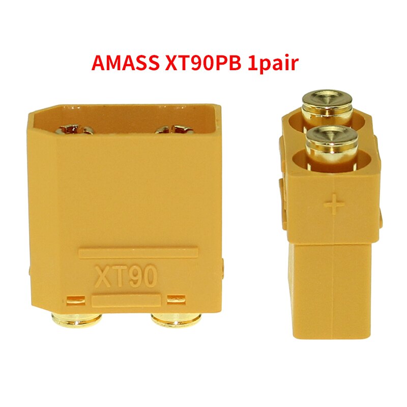 Amass XT90PB XT60 Series Adapter Converter Connector Male to Female XT60/XT90 Parallel FPV Drone Battery Connector