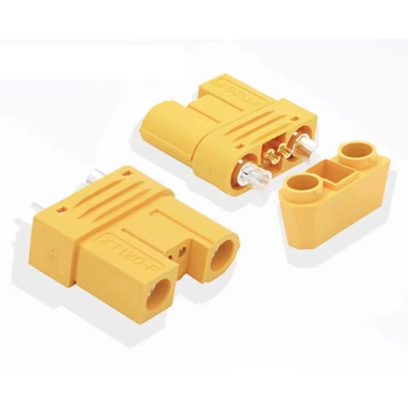 XT60L Male 2PCS - Prise de connecteurs mâle et femelle, pièces de