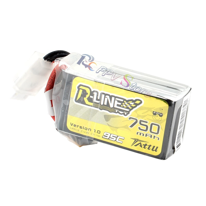 Batterie Lipo Tattu R-Line 4S 550mAh 95C XT30 - Drone-FPV-Racer