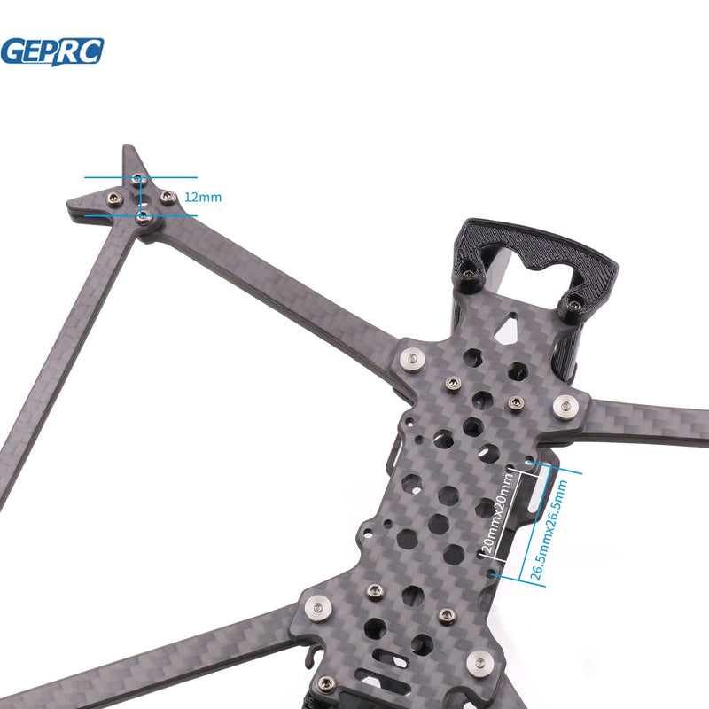 GEPRC GEP-CB5 Frame Parts Suitable For Crocodile5 Baby Series Drone Carbon Fiber Frame For RC FPV Quadcopter Accessories