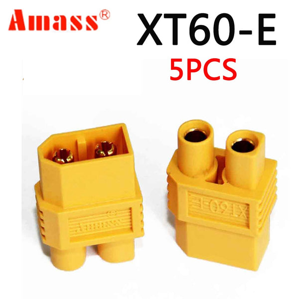 5 PCS AMASS XT60-E Connector XT60 Male to EC3 Plug Female Converter Adapter