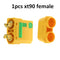 Original Amass XT90S XT90-S XT90 Connector Anti-Spark Male Female Connector with Housing Sheath for Battery ESC and Charger Lead