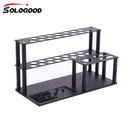 SoloGood RC Tool Stand Screwdriver Organizer Holder Phillips Hex Cross Storage Rack with Screw Tray 18 Holes for RC Car Heli